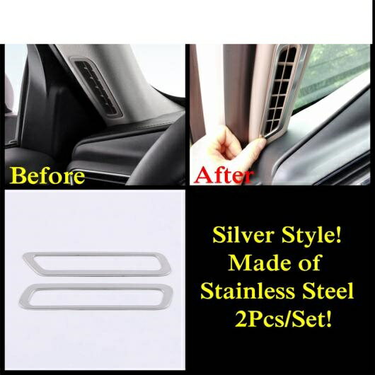 シフト ギア パネル スピーカー サウンド エア AC 吹き出し口 カバー トリム ステンレス スチール アクセサリー インテリア キット 適用: フォード/FORD エクスプローラー 2020 2021 2022 タイプA AL-PP-1482 AL Interior parts cars