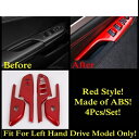 ピラー A スピーカー リード ライト ウインドウ リフト ギア シフト パネル カバー トリム レッド インテリア キット 適用: ホンダ シビック 2016-2020 アクセサリー タイプB AL-PP-1669 AL Interior parts for cars