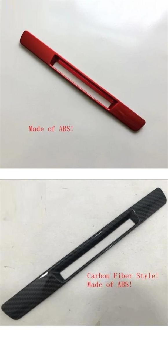 アクセサリー インテリア キット インストルメント パネル 装飾 ストリップ カバー トリム 適用: MAZDA2 デミオ 2015-2021 レッド/カーボンファイバー レッド・カーボン調 AL-OO-9435 AL Interior parts for cars