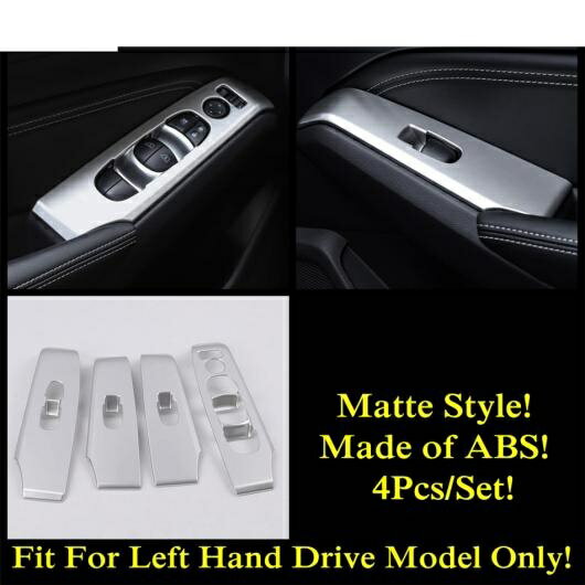 ABS マット アクセサリー 適用: 日産 アルティマ/ティアナ 2019-2022 ヘッド ライト ランプ/アームレスト ウインドウ リフト ボタン パネル カバー トリム モデル B AL-OO-9598 AL Interior parts for cars