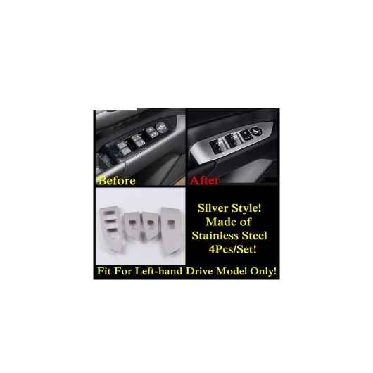 ドア アームレスト パネル ハンドル ボウル ギア フレーム カップホルダー カバー トリム キット 適用: マツダ CX-5 2017-2022 ステンレス スチール アクセサリー モデル D AL-OO-9567 AL Interior parts for cars