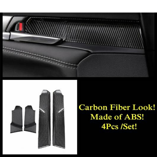 適用: MAZDA6 2019-2021 アームレスト ウインドウ リフト ドア ハンドル ボウル ギア パネル フォグライト ランプ シャッター カバー トリム カーボンファイバー アクセサリー モデル F AL-OO-9743 AL Interior parts for cars