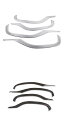 適用: メルセデス・ベンツ GLC クラス X253 220 260 300 2015-2019 インナー ドア パネル 装飾 ストリップ モールディング トリ...
