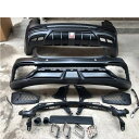 GLC AMG 63 ボディ キット PP 未塗装 フロント リア バンパー グリル エキゾースト パイプ 適用: ベンツ GLC200/260/300L 未塗...