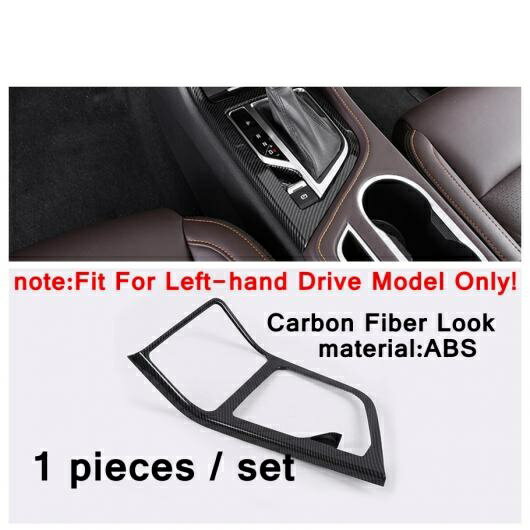 ストレージ ボックス パネル/ウインドウ スイッチ コントロール/スチール ギア シフト カバー トリム ABS 適用: 長安汽車 CS35 2018-2020 カーボンファイバー インテリア タイプ6 AL-PP-4076 AL Interior parts for cars