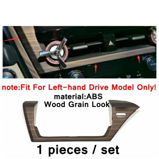 エアコン AC 吹き出し口 パネル 装飾 カバー トリム ステッカー カーボンファイバー 適用: トヨタ カムリ 2021 2022 タイプ2 AL-PP-4479 AL Car parts