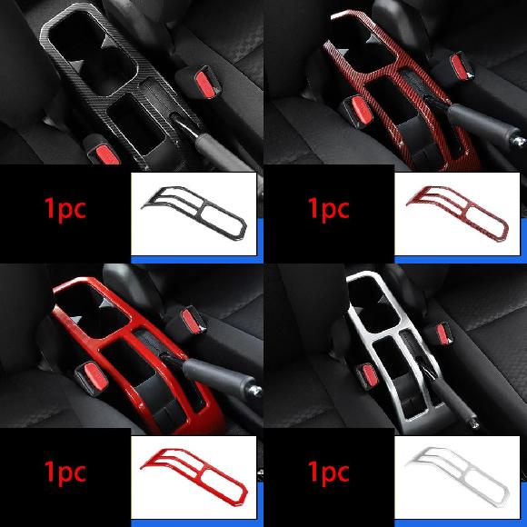 1ピース 適用: スズキ ジムニー 2019-2020 JB64-JB74 ハンドブレーキ パネル カップホルダー 装飾 フレーム タイプ1～タイプ4 AL-PP-4874 AL Car parts