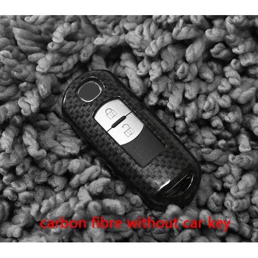 1ピース 適用: MAZDA3 アクセラ CX-4 CX-5 キー 保護 カバー キー シェル カーボン調 AL-PP-5567 AL Interior parts for cars