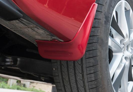 4ピース 適用: MAZDA3 アクセラ 2014-2018 マッドガード 装飾 ペイント ABS AL-PP-6506 AL Exterior parts for cars