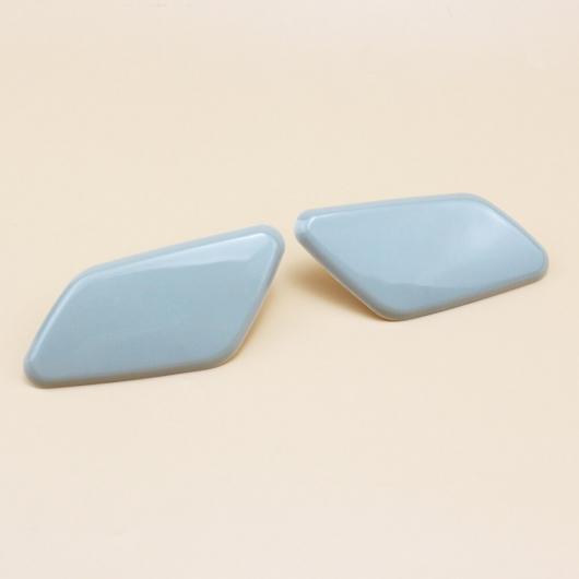 フロント ヘッドライト ウォッシャー ノズル ジェット カバー キャップ 未塗装 8264A311WB 8264A312WB 適用: 三菱 アウトランダー 2016-2018 1ペア AL-QQ-2317 AL Exterior parts for cars