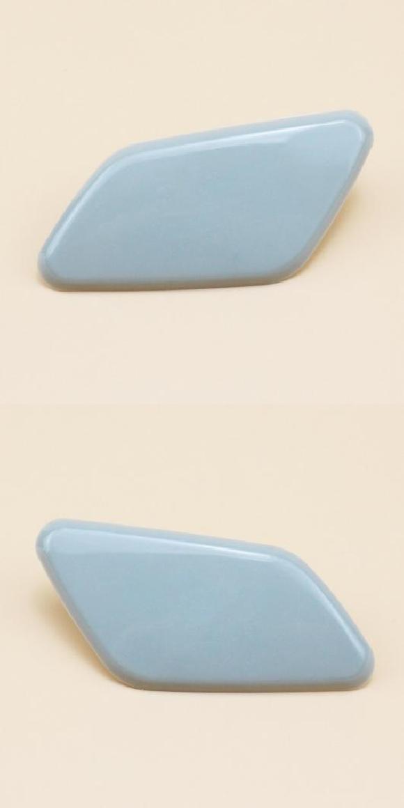 フロント ヘッドライト ウォッシャー ノズル ジェット カバー キャップ 未塗装 8264A311WB 8264A312WB 適用: 三菱 アウトランダー 2016-2018 左・右 AL-QQ-2317 AL Exterior parts for cars