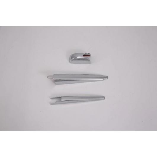 適用: トヨタ RAV4 XA50 2019 2020 2021 ABS クローム リア ウインドウ ワイパー アーム ブレイド カバー トリム オーバーレイ ノズル モールディング ガーニッシュ ホワイト AL-QQ-4355 AL Exterior parts for cars