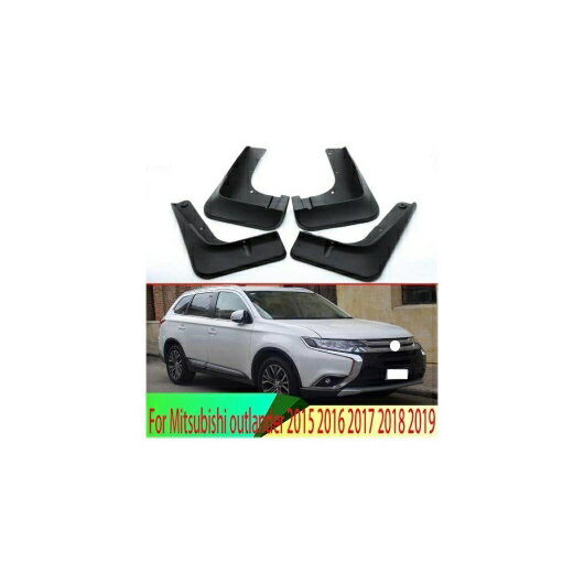 適用: 三菱 アウトランダー 2015 2016 2017 2018 2019 マッド フラップ スプラッシュ ガード フェンダー マッドガード キット マッド フラップ スプラッシュ ガード マッドガード AL-QQ-4607 AL Exterior parts for cars