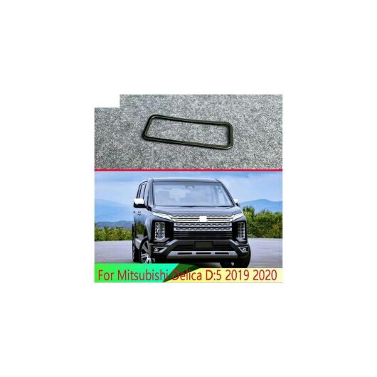 適用: 三菱 デリカ D:5 2019 2020 ピアノ ブラック ミドル リア ドア スイッチ ボタン ボックス 装飾 AL-QQ-4943 AL Interior parts for cars