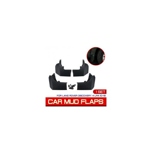マッド フラップ スプラッシュ ガード マッドフラップ マッドガード アクセサリー 適用: ランド ローバー/ROVER ディスカバリー 4 LR4 2010 2011 2012 2013 2014-2019 AL-QQ-5239 AL Exterior parts for cars
