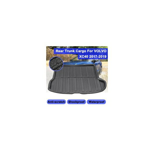 リア トランク カーゴ マット 適用: ボルボ/VOLVO XC40 2017 2018 2019 フロア カーペット マッド プロテクター オート ブーツ ライナー トレイ 防水 EVA AL-QQ-7319 AL Car parts