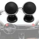 2ピース ユニバーサル ツイーター ラウドスピーカー 150W 4Ω オーディオ シルク フィルム 適用: オーディオ AL-RR-5197 AL Car parts(2)
