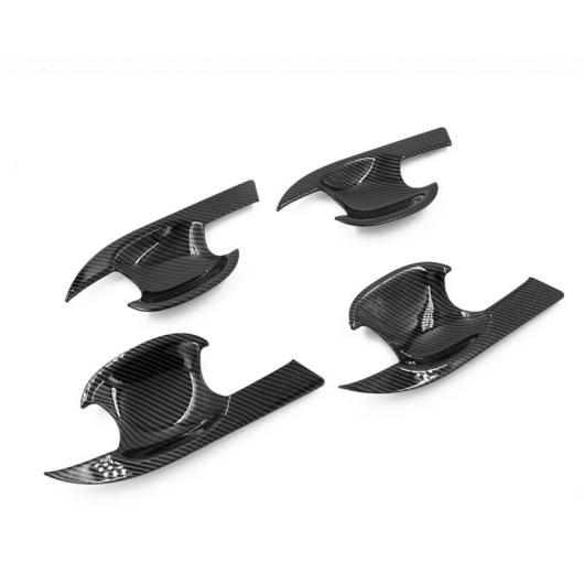 適用: トヨタ ハイランダー クルーガー 2020 2021 2022 カーボン エクステリア ドア ハンドル フレーム 保護 装飾 カバー トリム アクセサリー AL-RR-0953 AL Exterior parts for cars