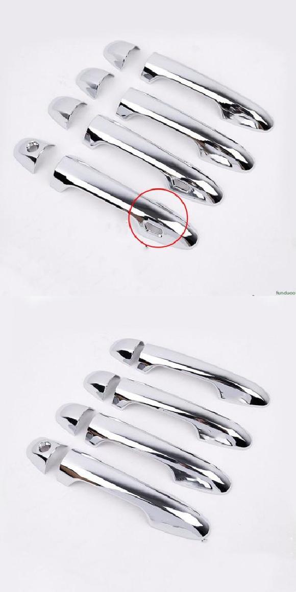 適用: トヨタ ハイランダー クルーガー 2015-2021 クローム ドア ハンドル ボウル カバー インテリア トリム ステッカー スタイリング アクセサリー AL-RR-0952 AL Car parts