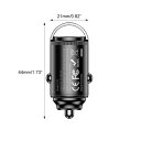 22.5W チャージャー USB チャージャー 12-24V クイック 充電 タイプ C PD 充電 アダプタ タバコ ソケット ミニ 携帯電話 チャージャー タイプA AL-RR-6772 AL Car parts