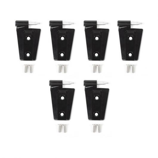 楽天オートパーツエージェンシードア ヒンジ カバー エンジン フード ヒンジ プロテクター トリム カバー ステッカー アクセサリー 適用: ジープ/JEEP ラングラー JK 2007-2017 2ドア 6ピース AL-RR-2256 AL Exterior parts for cars