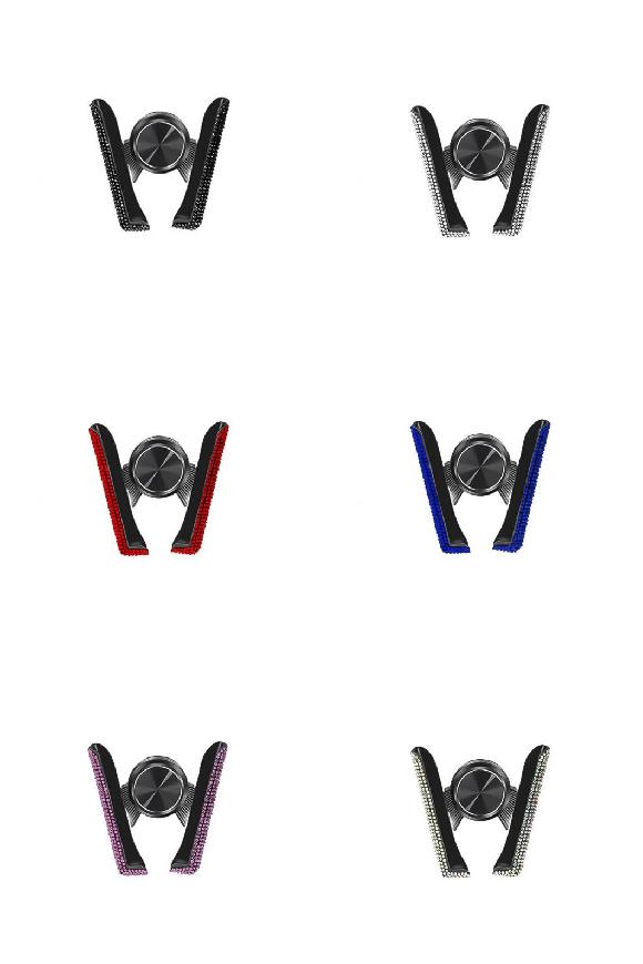 電話 ホルダー ラインストーン 通気口 スマートフォン サポート クリスタル 電話 クリップ インテリア ..