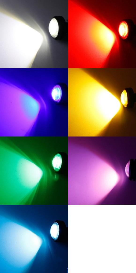 18mm イーグル アイ ユニバーサル DRL LED デイタイムランニングライト LED バックアップ リバース パ..