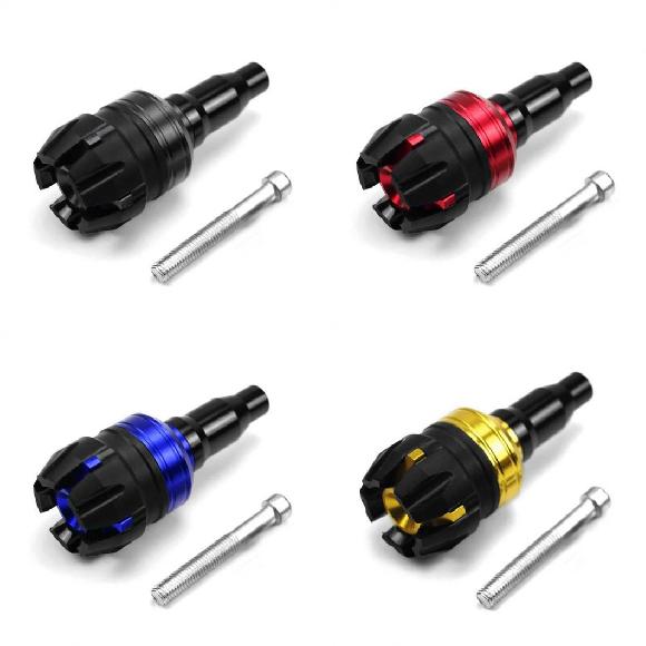 オートバイ 衝突防止 カップ フォーク モーターバイク フレーム スライダー クラッシュ パッド 衝突 落..