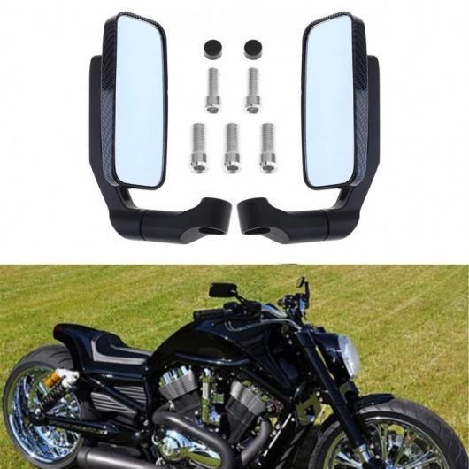 2ピース アルミニウム 合金 ロッド オートバイ ハンドル バー エンド ミラー 適用: 8mm 10mm バックミ..
