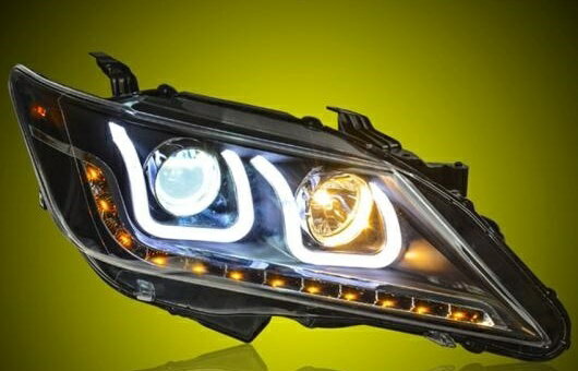 適用: トヨタ カムリ ヘッドライト 2012-2013 LED DRL BI キセノン レンズ ハイ ロー ビーム パーキング フォグ 4300K〜8000K 35W・55W AL-HH-0046 Car parts