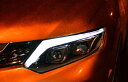 ヘッドライト 適用: 日産 エクストレイル 2014-16 LED ヘッドランプ デイタイムランニングライト DRL バイキセノン HID 4300K~8000K 35W・55W AL-HH-0129 Car parts