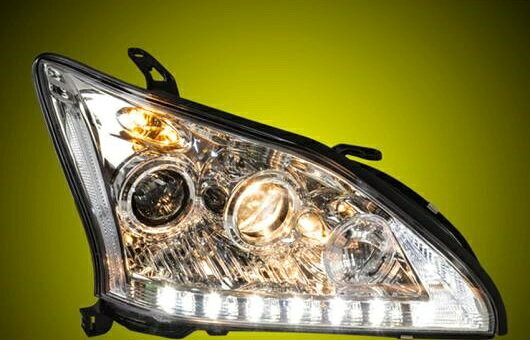 ヘッドライト 適用: レクサス RX35 2004-2009 LED ヘッドランプ デイタイムランニングライト DRL バイキセノン HID 4300K〜8000K 35W・55W AL-HH-0196 Car parts