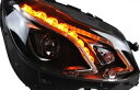 適用: メルセデスベンツ/MERCEDES BENZ ベンツ E200 E260 E300 ヘッドライト 2014-2015 W212 LED DRL レンズ ...