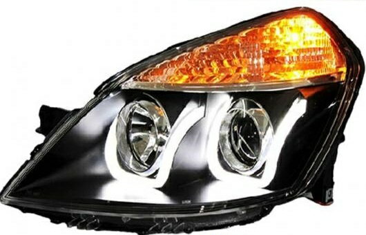 適用: エクセル オペル ヘッドライト 2008-2013 LED ヘッドランプ DRL レンズ ダブル ビーム H7 HID キセノン BI 4300K〜8000K 35W・55W AL-HH-0390 Car parts