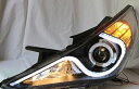 ヘッドランプ 適用: ヒュンダイ/現代/HYUNDAI ソナタ 2011-2014 LED ヘッドライト DRL H7/D2H HID キセノン BI レンズ 4300K〜8000K 35W・55W AL-HH-0977 Car parts(2)