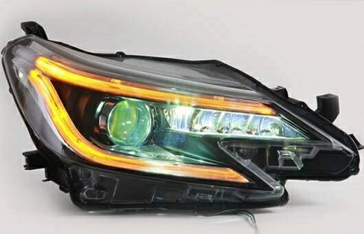 LED ヘッドランプ 適用: トヨタ マーク X ヘッドライト 2013 DRL H7 HID Q5 バイキセノン レンズ ロー BEA 4300K〜8000K 35W・55W AL-HH-1131 Car parts