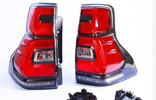 テールライト 適用: トヨタ LC150 GRJ150 リア ランドクルーザー プラド 2018 LED RL + ブレーキ パーク シグナル ライト レッド AL-HH-1328 Car parts