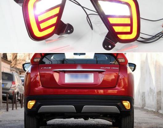適用: 三菱 エクリプス クロス 2018 2019 マルチファンクション LED リア バンパー ライト フォグランプ ブレーキ ライト ターンシグナル リバース ライト AL-HH-1638 Car parts
