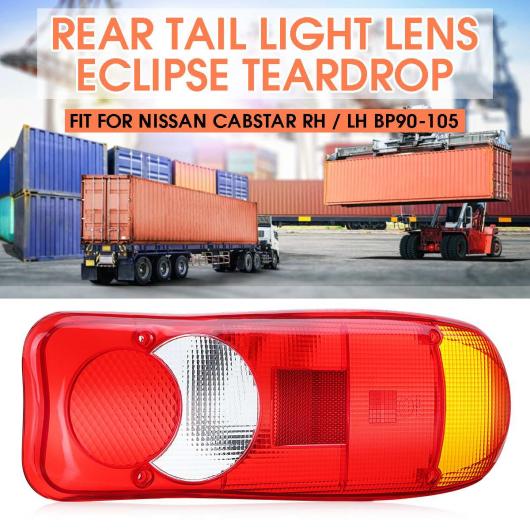 リア テールライト レンズ カバー BP90-105 X 2 1451482 適用: 日産 キャブスター DAF LF45 LF55 RH/LH # BP90-105 AL-HH-1984 Car parts(2)