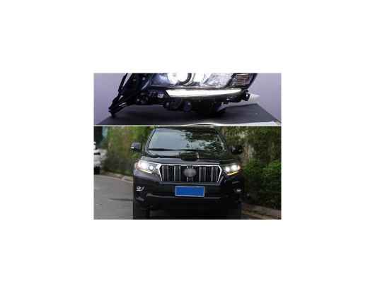 LED ヘッドライト 適用: トヨタ プラド FJ150 LC150 2018 2019 LED DRL ダイナミック ターンシグナルライト ヘッド ランプ アセンブリ AL-HH-1793 Car parts