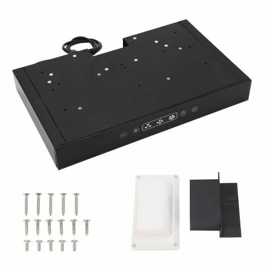 レンジ フード 12V クッキング レンジ フード 3 スピード 調整可能 タッチスクリーン LED ライト 適用:..