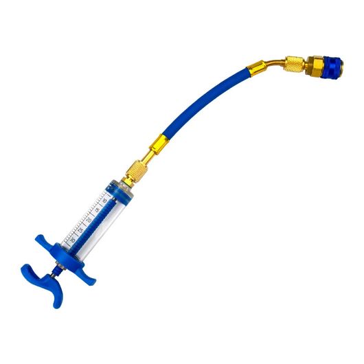 オイル/UV 染料 インジェクター 30ML 1オンス ロー プレッシャー アダプタ 適用: エアコン 自動車 冷媒..