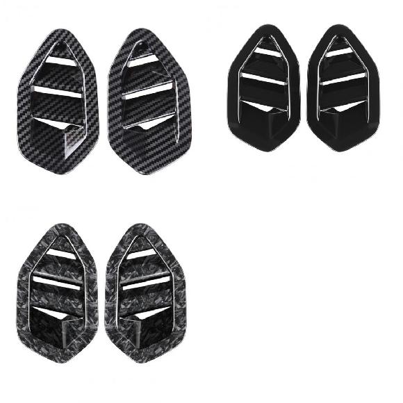 適用: スバル BRZ/ZD8 適用: トヨタ GR86/ZN8 2021 2022 カーボンファイバー ダッシュボード エアコン 通気口 吹き出し口 カバー トリム カーボンファイバー〜マーブル グレイン SR-AA-3461 Interior parts for cars