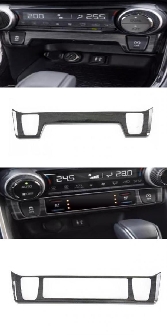 ABS ブラック ワイヤードローイング アクセサリー ギア シフト パネル フレーム カバー トリム 適用: トヨタ RAV4 RAV 4 XA50 シート ヒート カバー 1・シート ヒート カバー 2 SR-AA-3579 Interior parts for cars