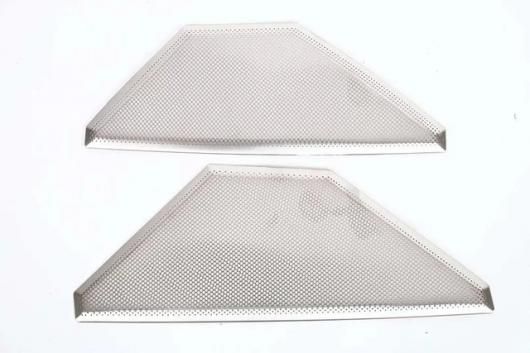 適用: トヨタ ランドクルーザー 250 プラド LC250 2024 2025 シルバー ステンレス スチール リード ドア ステレオ スピーカー オーディオ リング カバー フロント エンジン ダスト カバー SR-AA-4026 Interior parts for cars