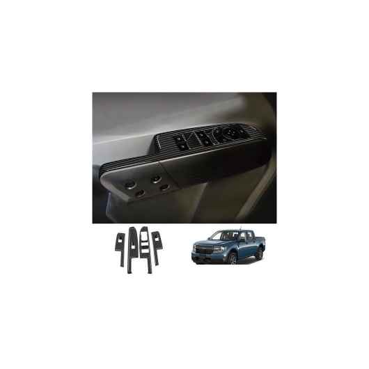 適用: フォード/FORD マーベリック ピックアップ 2022 2023 2024 ギア シフト パネル カバー トリム エアコン カバー トリム ステアリング トリム ウインドウ スイッチ 左ハンドル用 SR-AA-4137 Interior parts cars