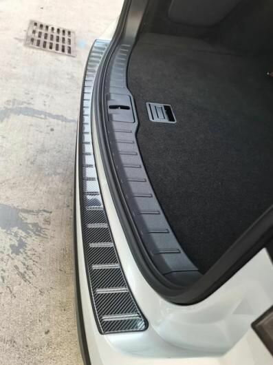 適用: レクサス RX 350H 450H 500H 2023 2024 ステンレス スチール インナー アウター リア バンパー テール 防止 スカッフ プレート シル ガード カバー アウター カーボンファイバー SR-AA-4538 Exterior parts for cars