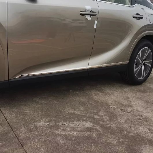 適用: レクサス RX 350H 450H 500H 2023 2024 スチール サイド ドア ボディ モールディング ライン カバー トリム プロテクター 装飾 エクステリア SR-AA-4537 Exterior parts for cars