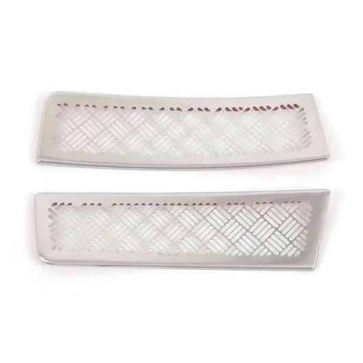 左ハンドル用 適用: BMW X1 U11 2023 2024 ドア ラウド スピーカー A ピラー ダスト フレーム ステッカー オーディオ スピーカー ドア カバー トリム A ピラー スチール シルバー SR-AA-0411 Interior parts for cars