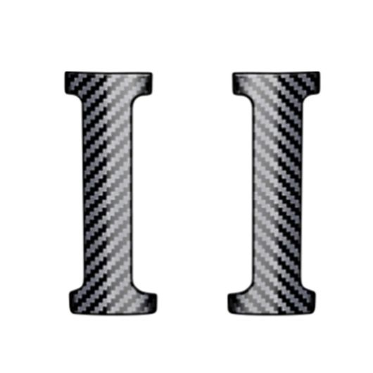 ミドル ドア インナー ハンドル ボタン トリム ステッカー 適用: スズキ スペーシア カスタム MK04 2017-2024 カーボンファイバー SR-AA-8294 Interior parts for cars